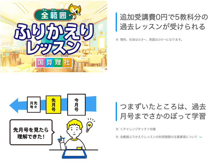 過去レッスンに取り組み放題【追加費用0円】