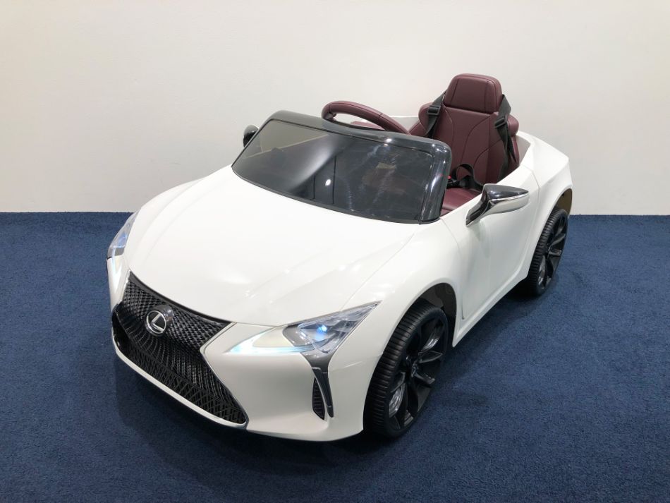 保管電動乗用ラジコン玩具！レクサス LEXUS LC500＜ホワイト＞ その他