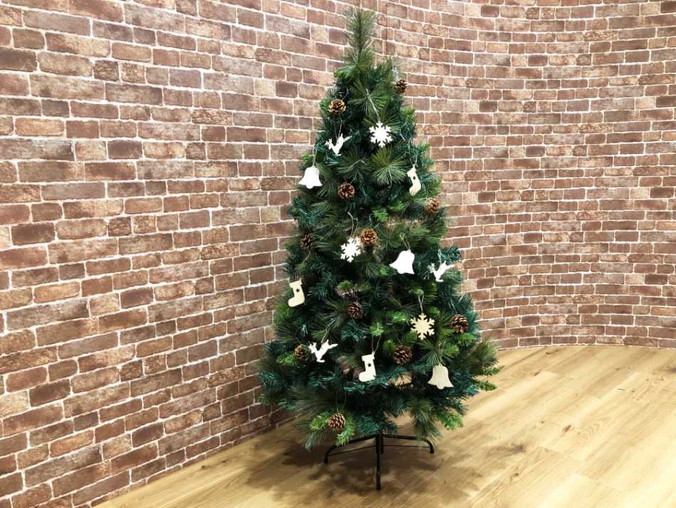 Rocotto（ロコット）  クリスマスツリー 150cm 木製オーナメント付き