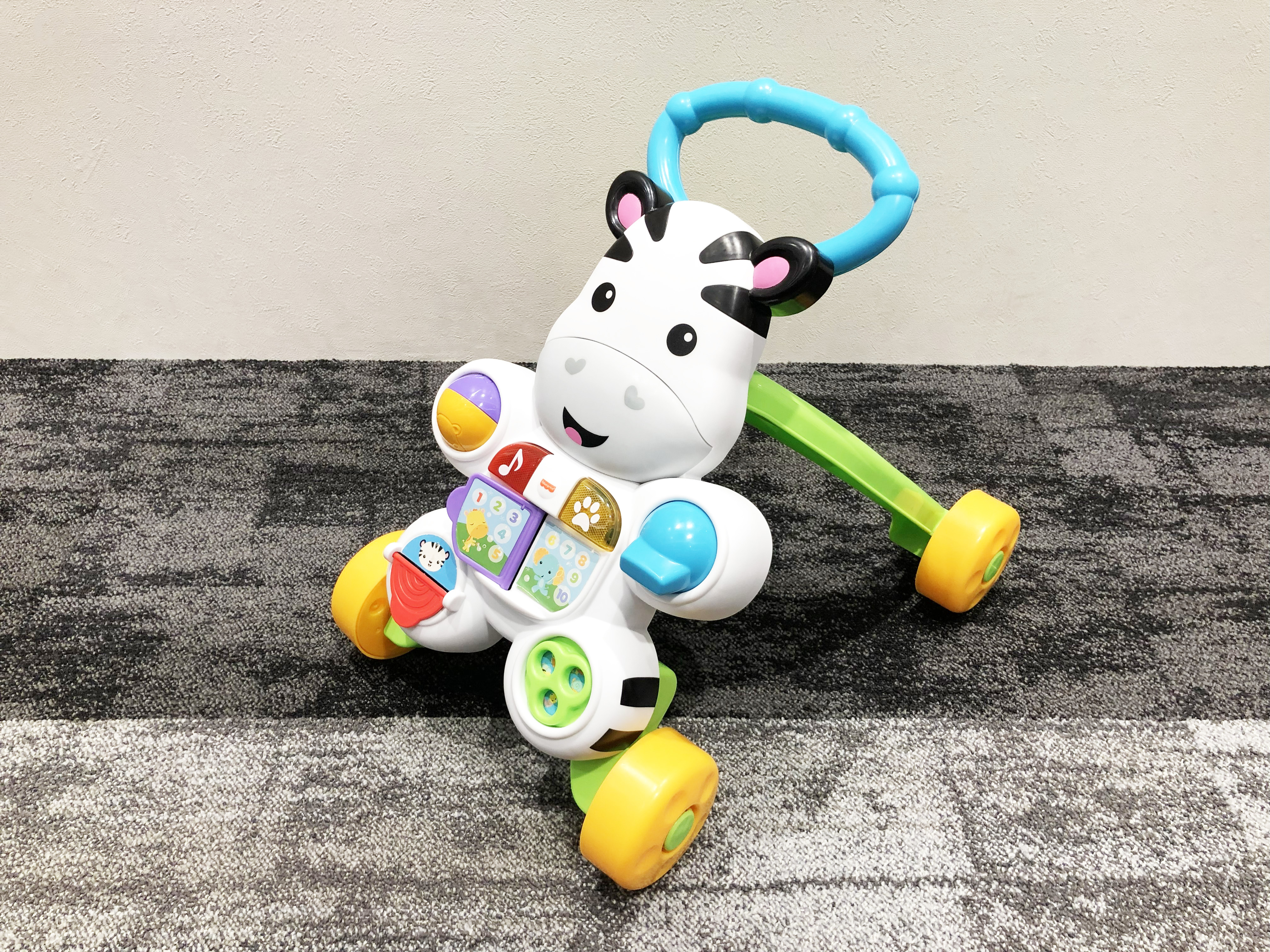 fisher-price（フィッシャープライス）　おして！しまうまくんのバイリンガル・ウォーカー