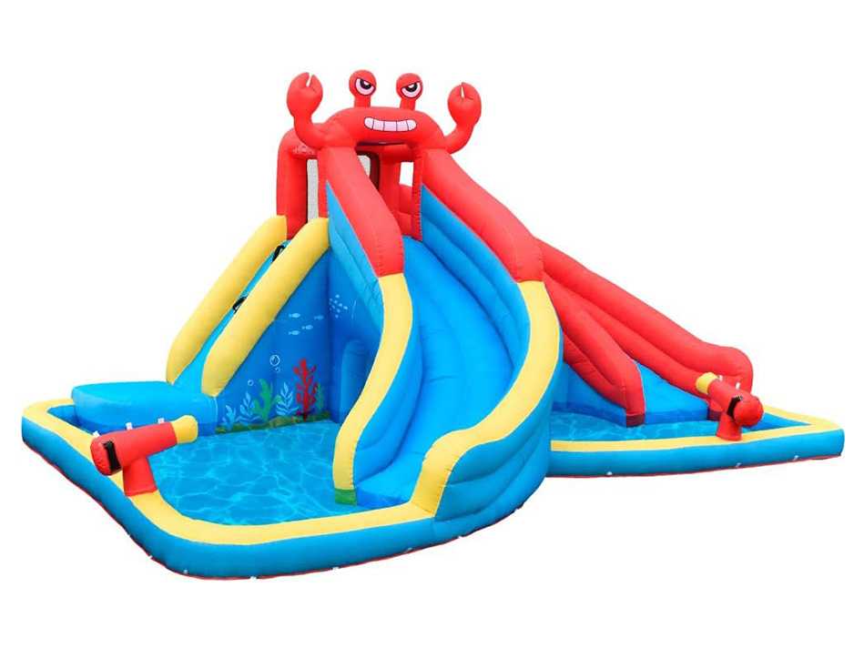 HO!!PS カニさん ウォータースライダー　超大型プール&2つのスライダー