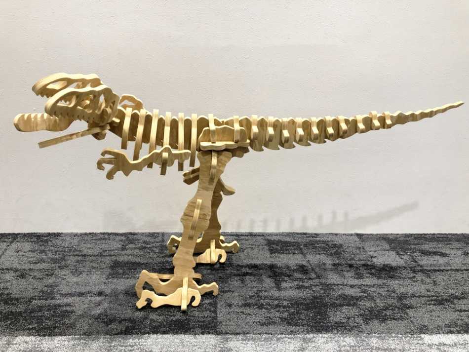恐竜化石 フォーム製立体パズル ビッグサイズ