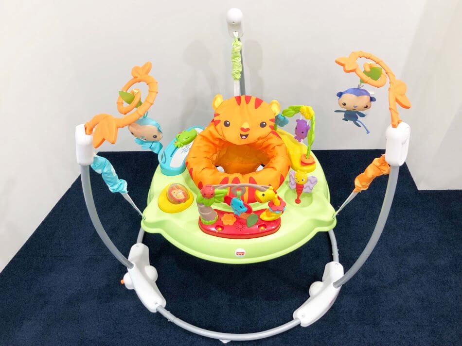 0歳から1歳おすすめアイテム fisher-price（フィッシャープライス） レインフォレスト・ジャンパルーⅡ